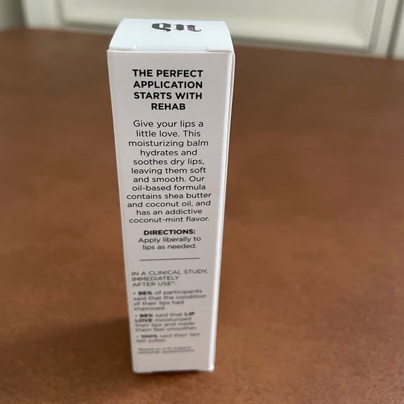 Urban Decay Lip Love Lip Balm Rehab Makeup Prep- clear NWT 🎉Host Pick x3🎉 - Picture 3 of 7